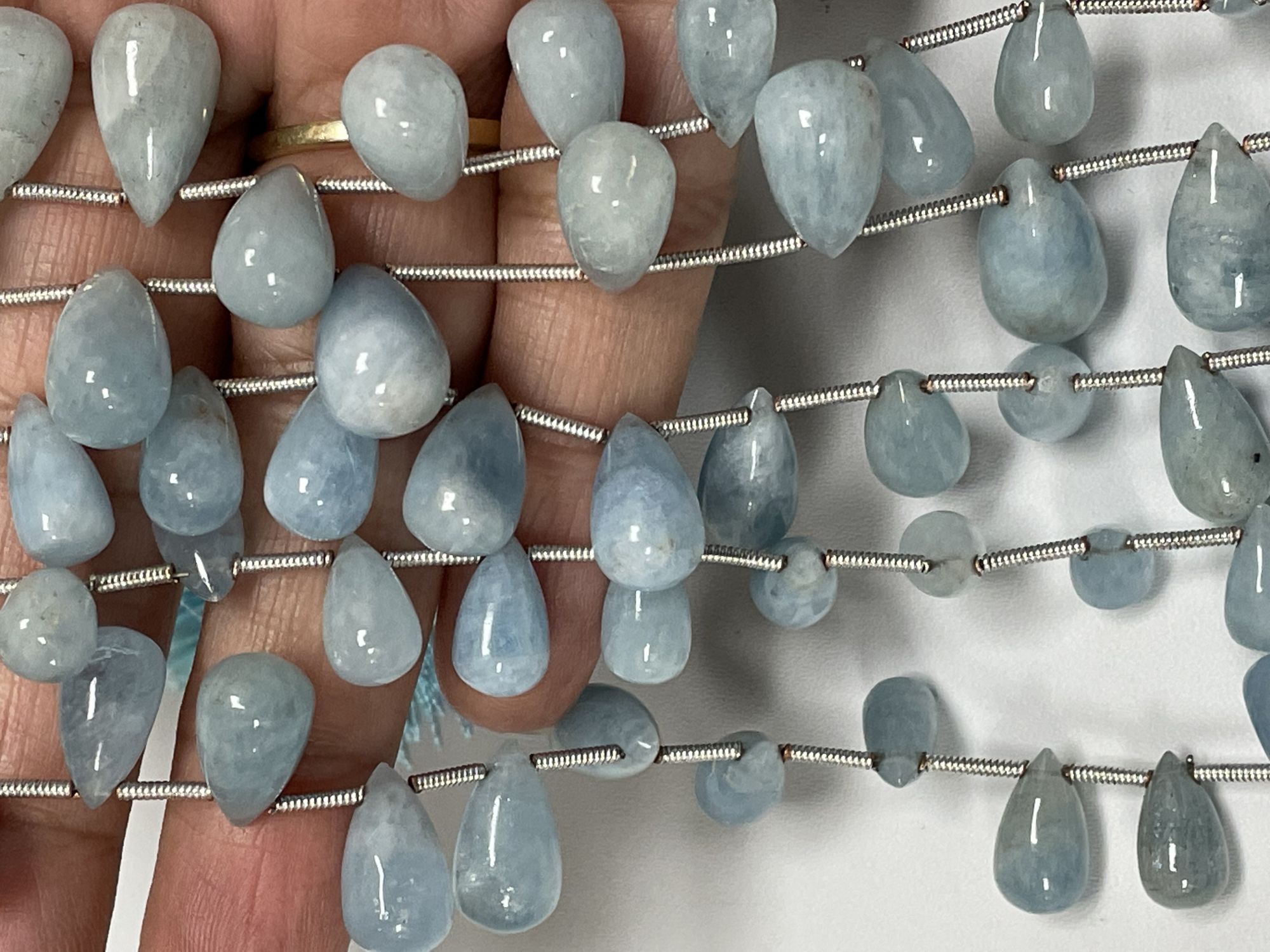 Aquamarine Drop Smooth