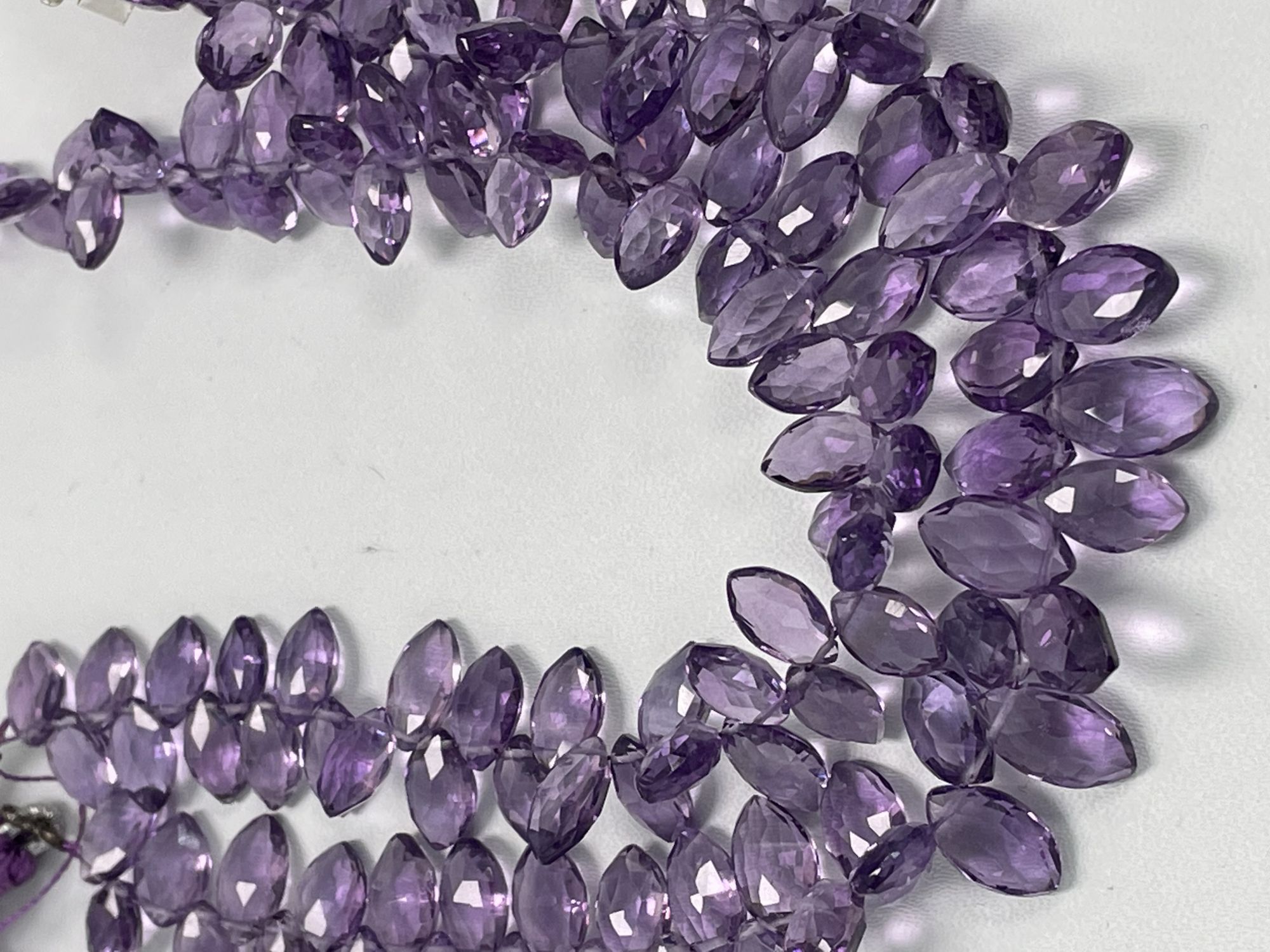 Purple Amethyst Marquise Faceted