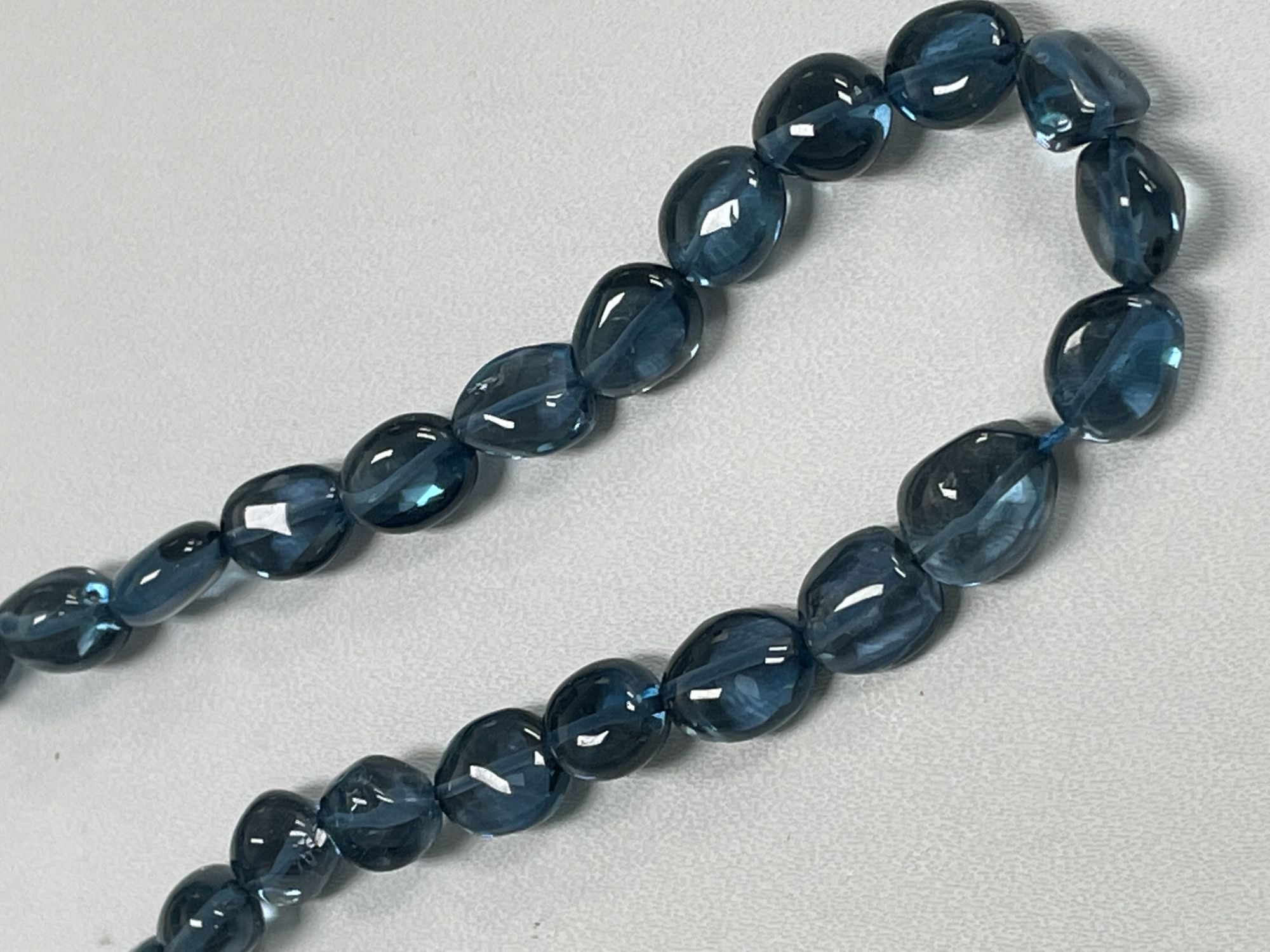 London Blue Topaz Nugget Smooth