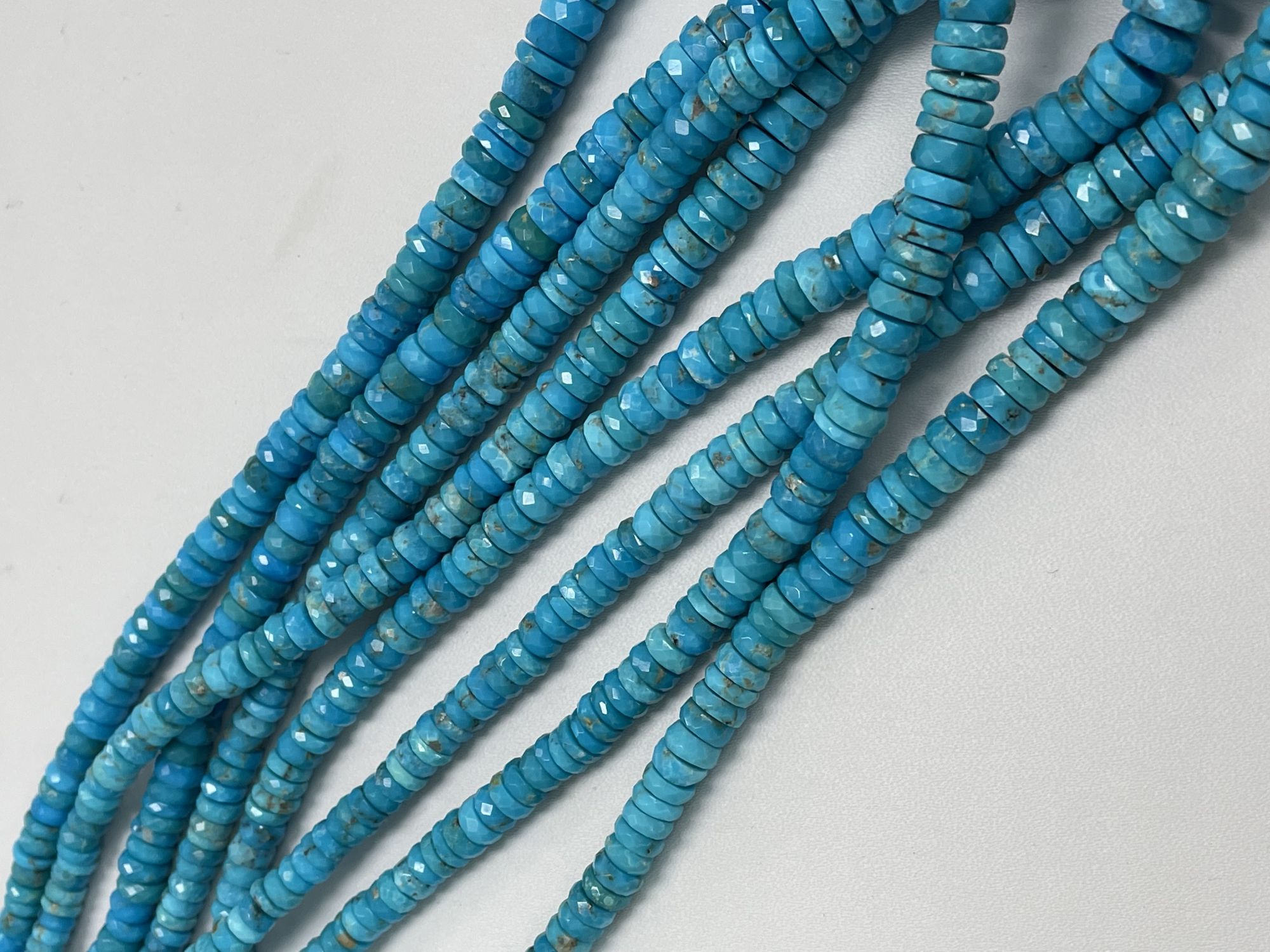 Turquoise Tire Faceted