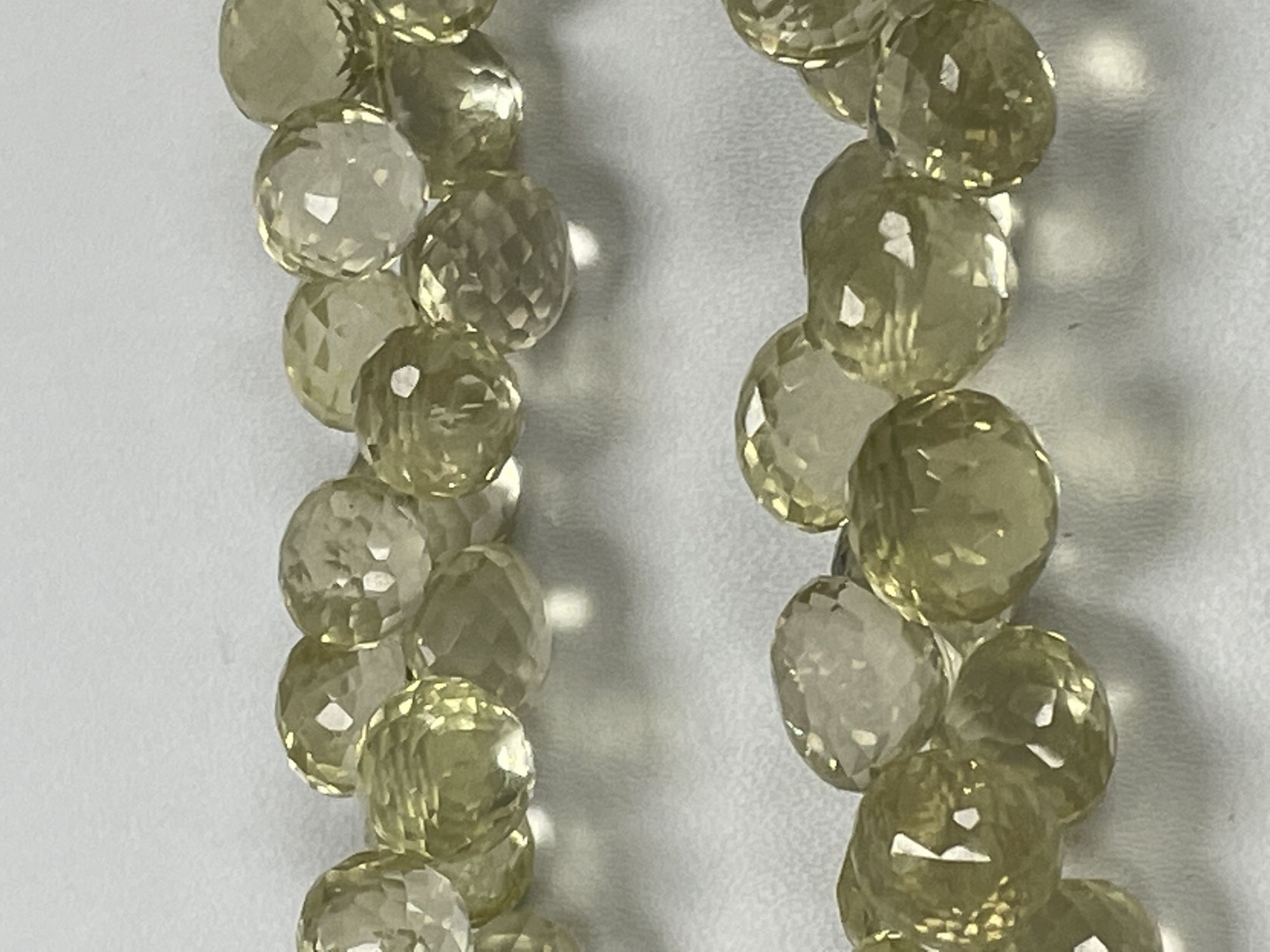 Lemon Quartz Onion Faceted