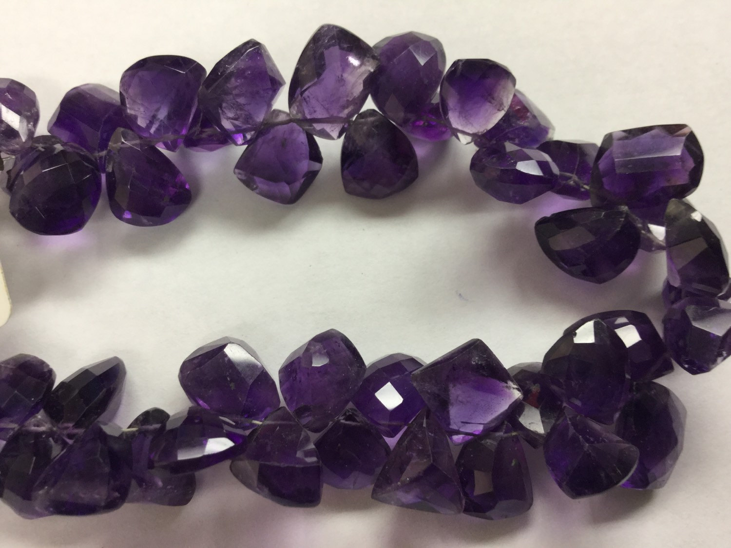 African Amethyst Funky Cut Faceted