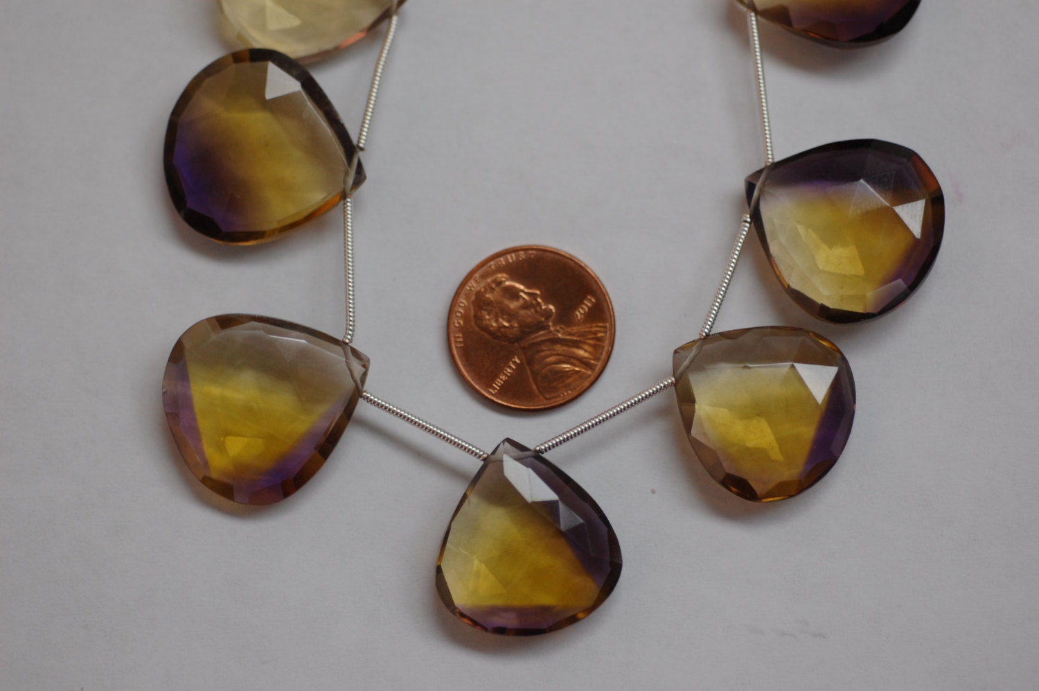 Hydro Quartz Hearts Faceted