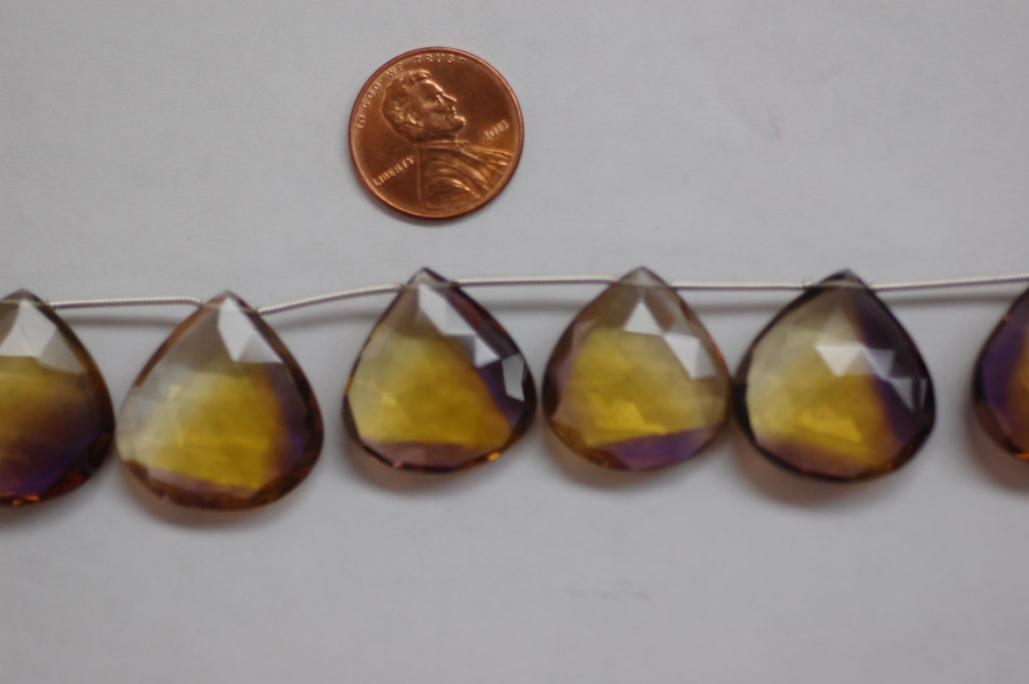 Hydro Quartz Hearts Faceted