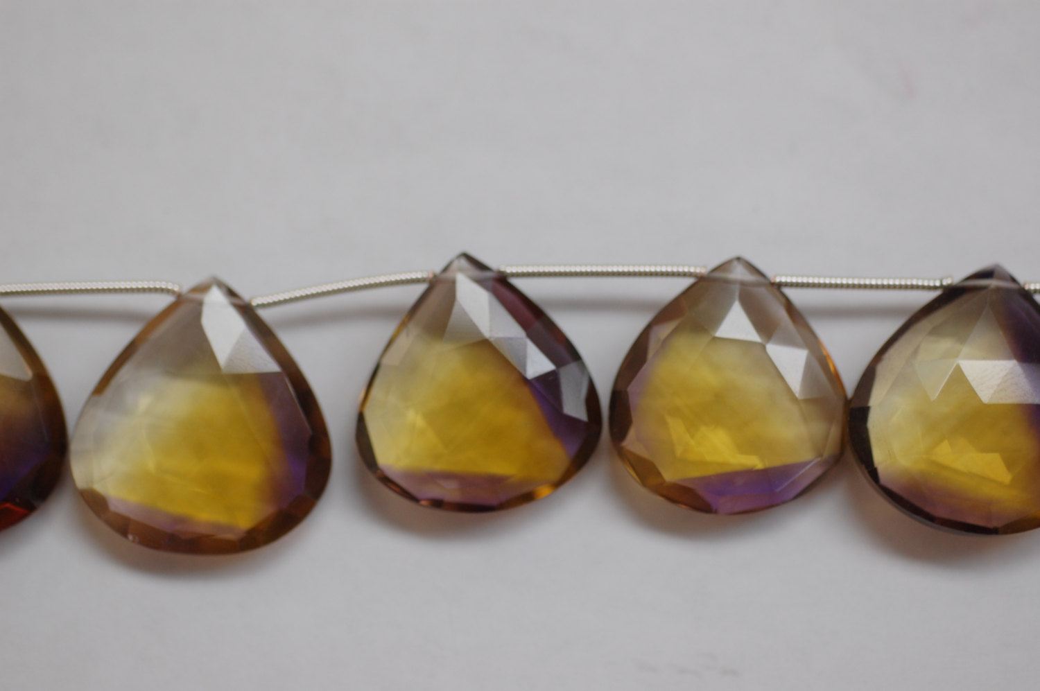 Hydro Quartz Hearts Faceted