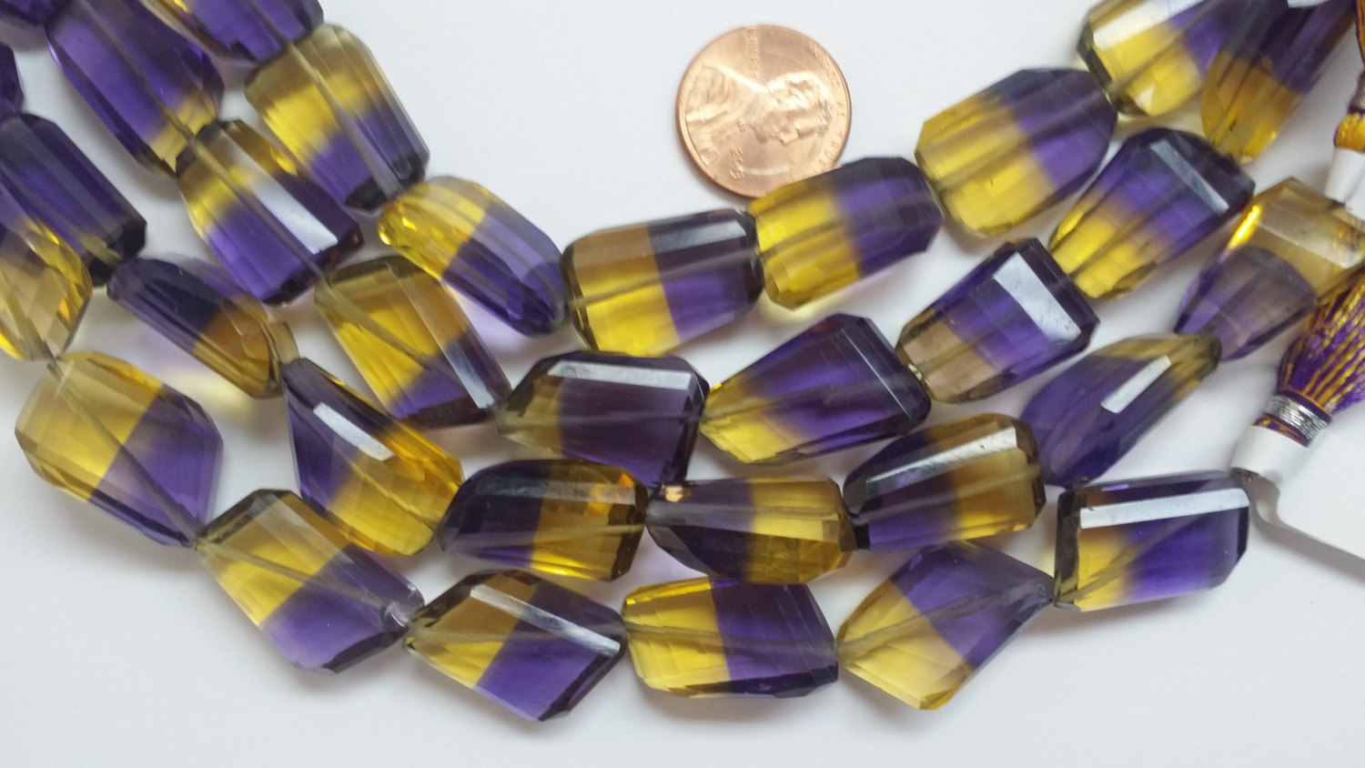 Hydro Quartz Nuggets Faceted