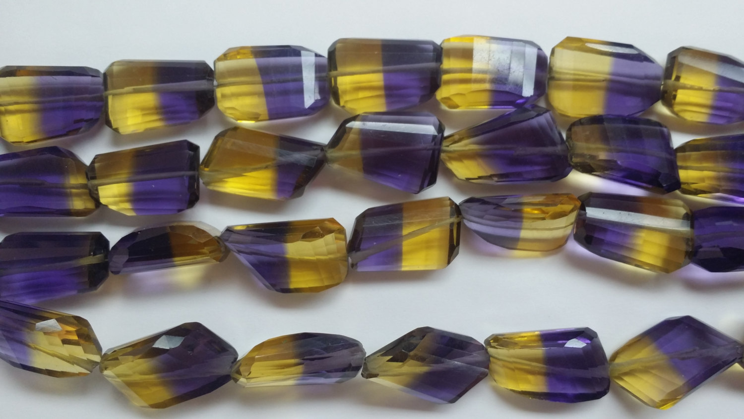 Hydro Quartz Nuggets Faceted