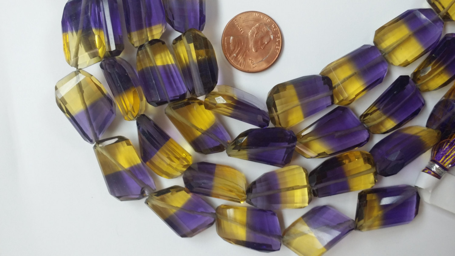 Hydro Quartz Nuggets Faceted