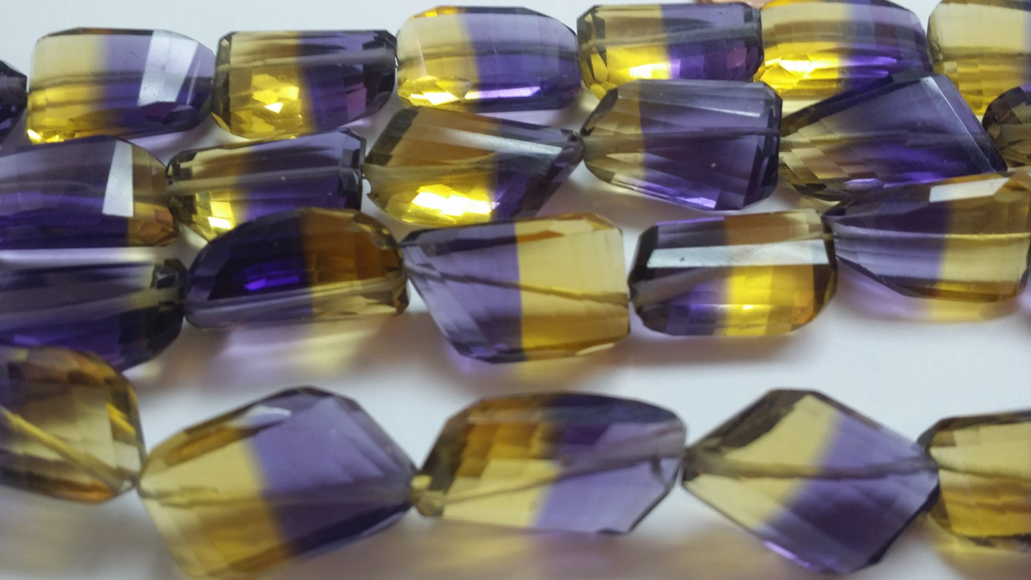 Hydro Quartz Nuggets Faceted