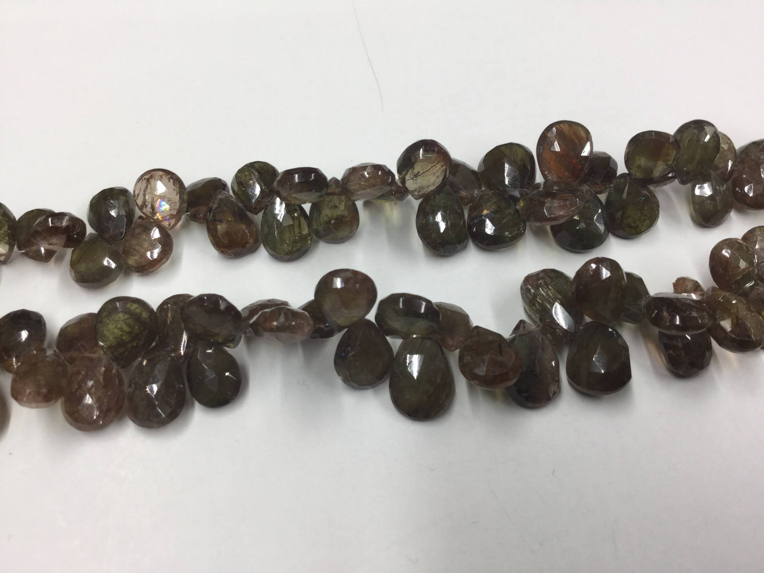Andaulsite Pears Faceted