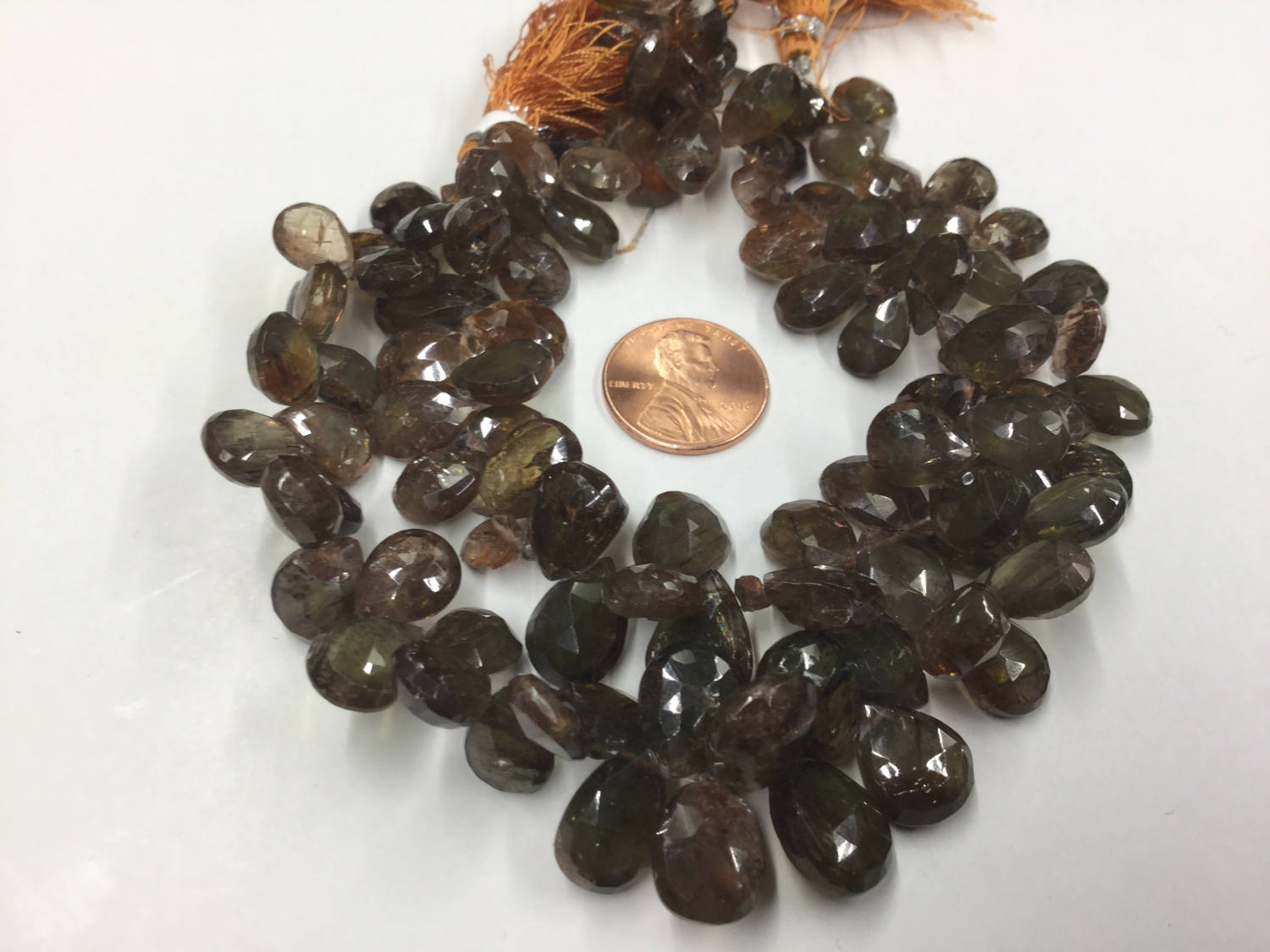 Andaulsite Pears Faceted
