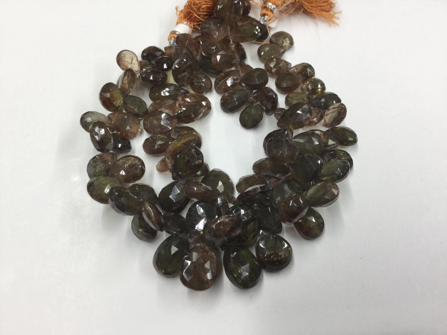 Andaulsite Pears Faceted