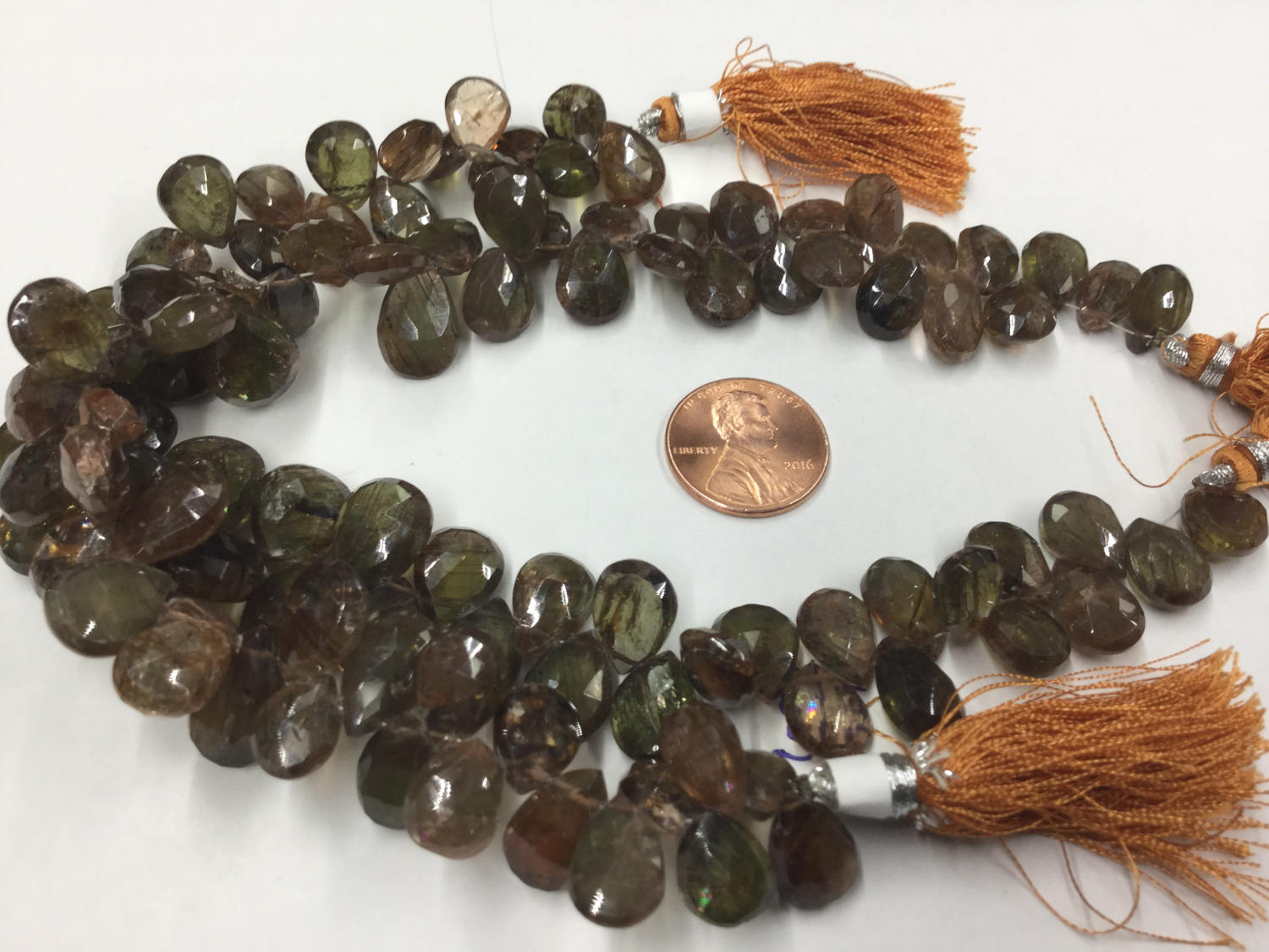Andaulsite Pears Faceted