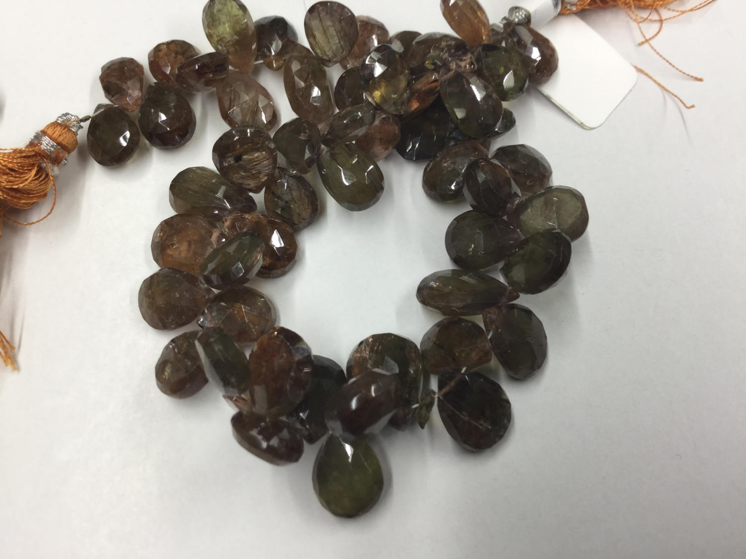 Andaulsite Pears Faceted