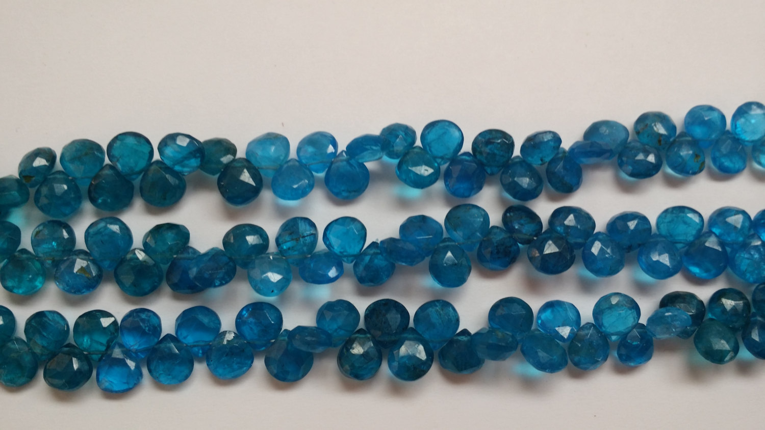Apatite Hearts Faceted (NATURAL)