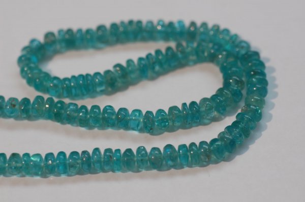 Apatite Rondelle smooth