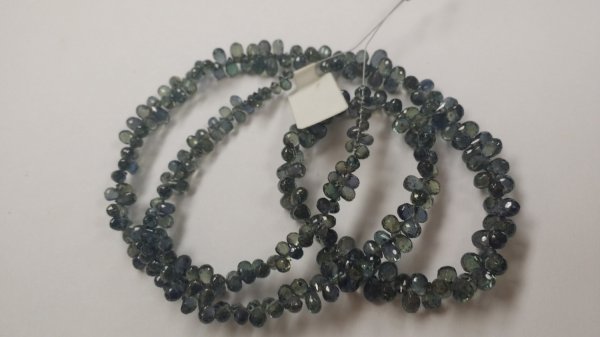 Aqua Green Blue Madagascar Sapphire Drops