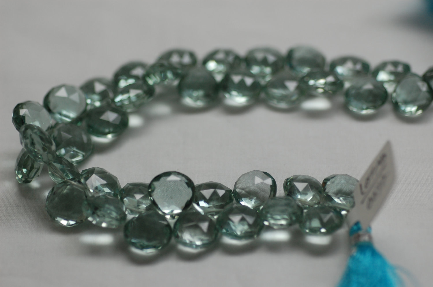 Aqua Marine Hydro Quartz Heated Heart