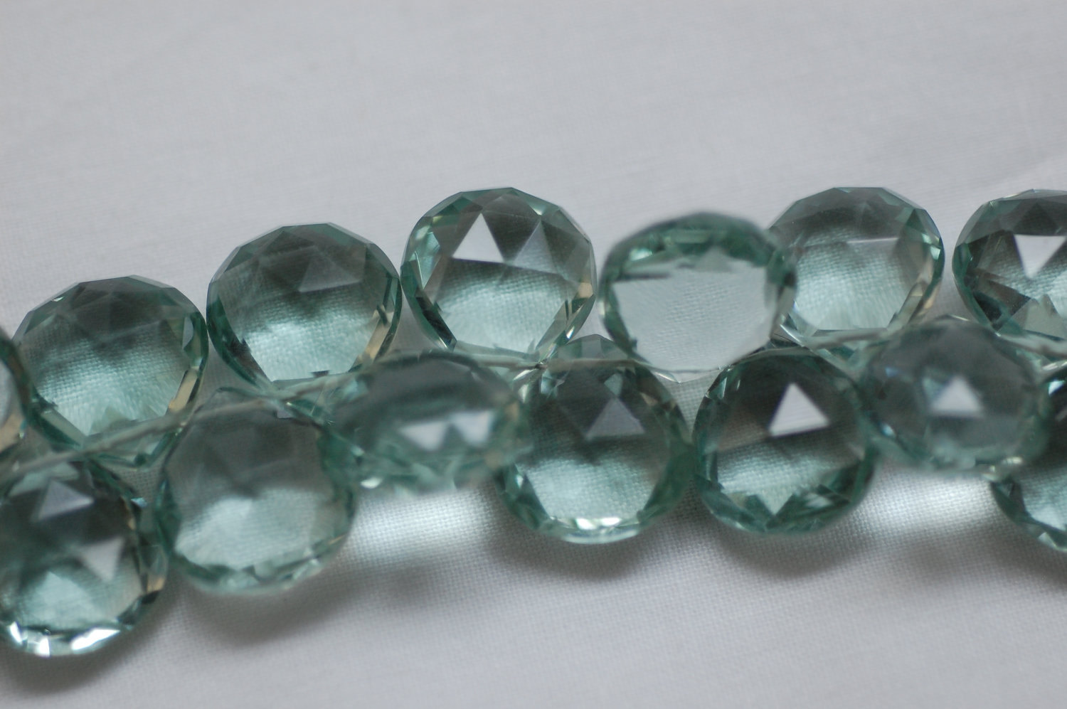 Aqua Marine Hydro Quartz Heated Heart