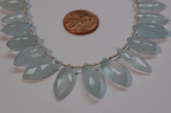 Aquamarine Marquise Faceted
