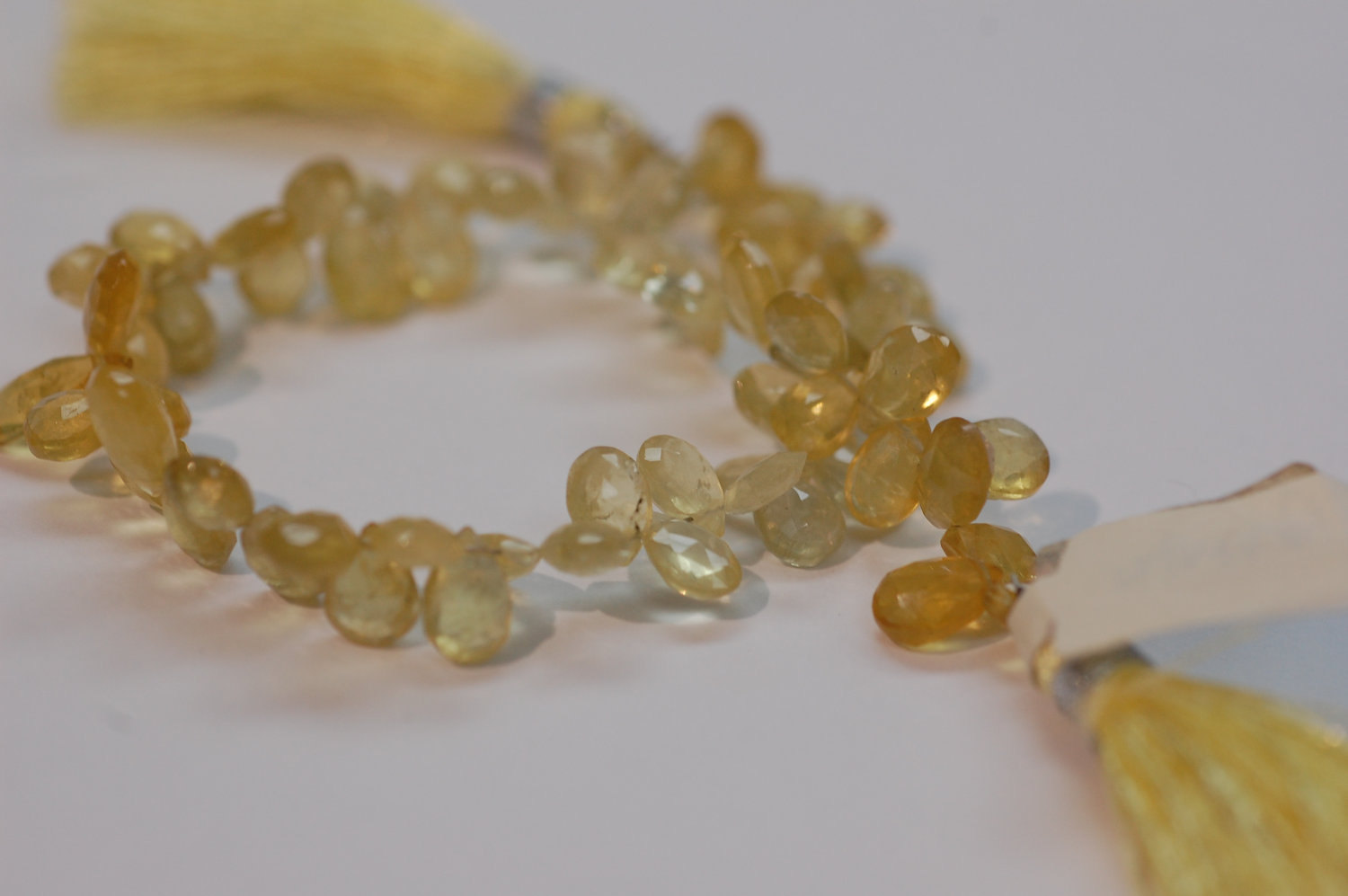 Aquamarine Pear Faceted