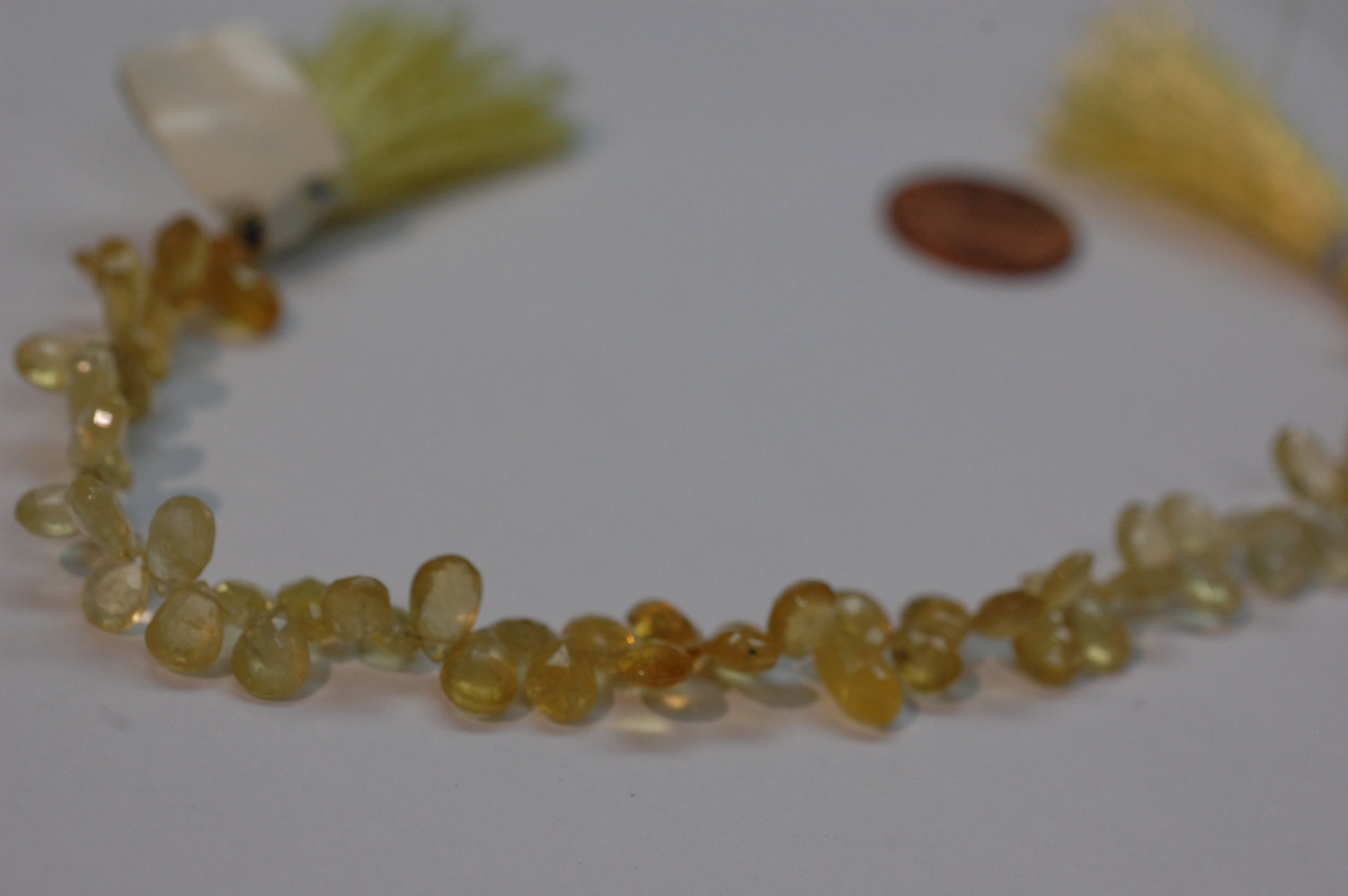 Aquamarine Pear Faceted