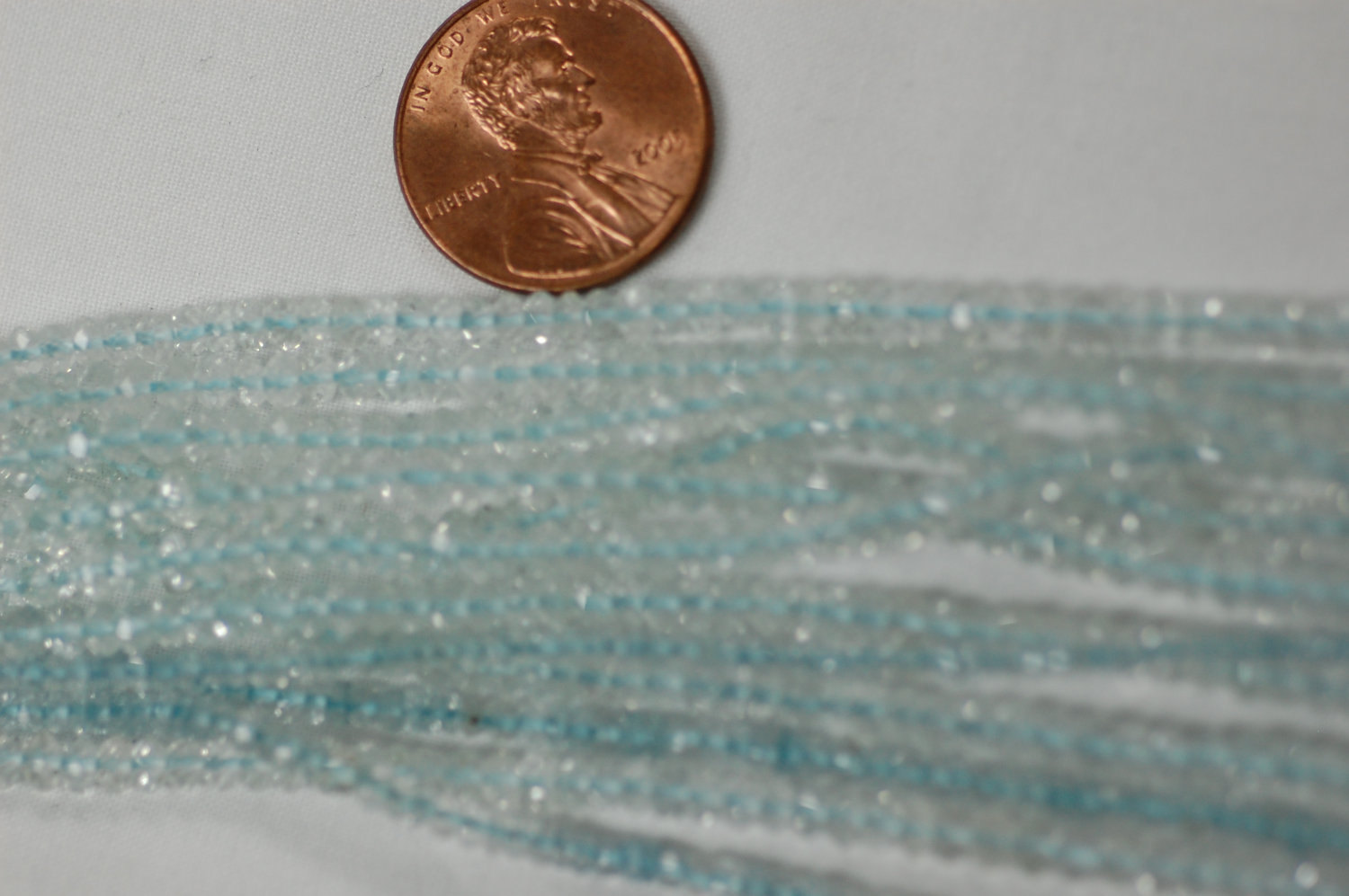 Aquamarine Rondelle
