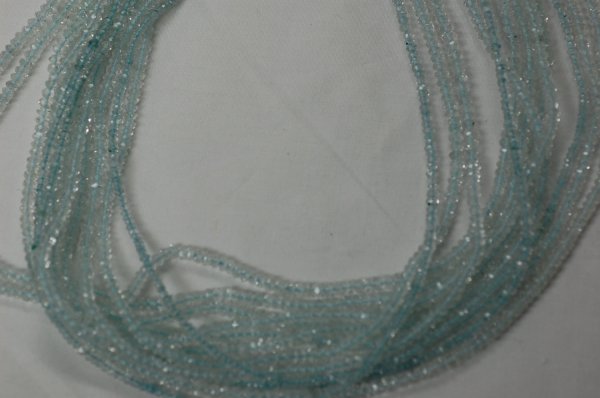 Aquamarine Rondelle
