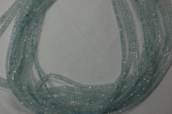 Aquamarine Rondelle