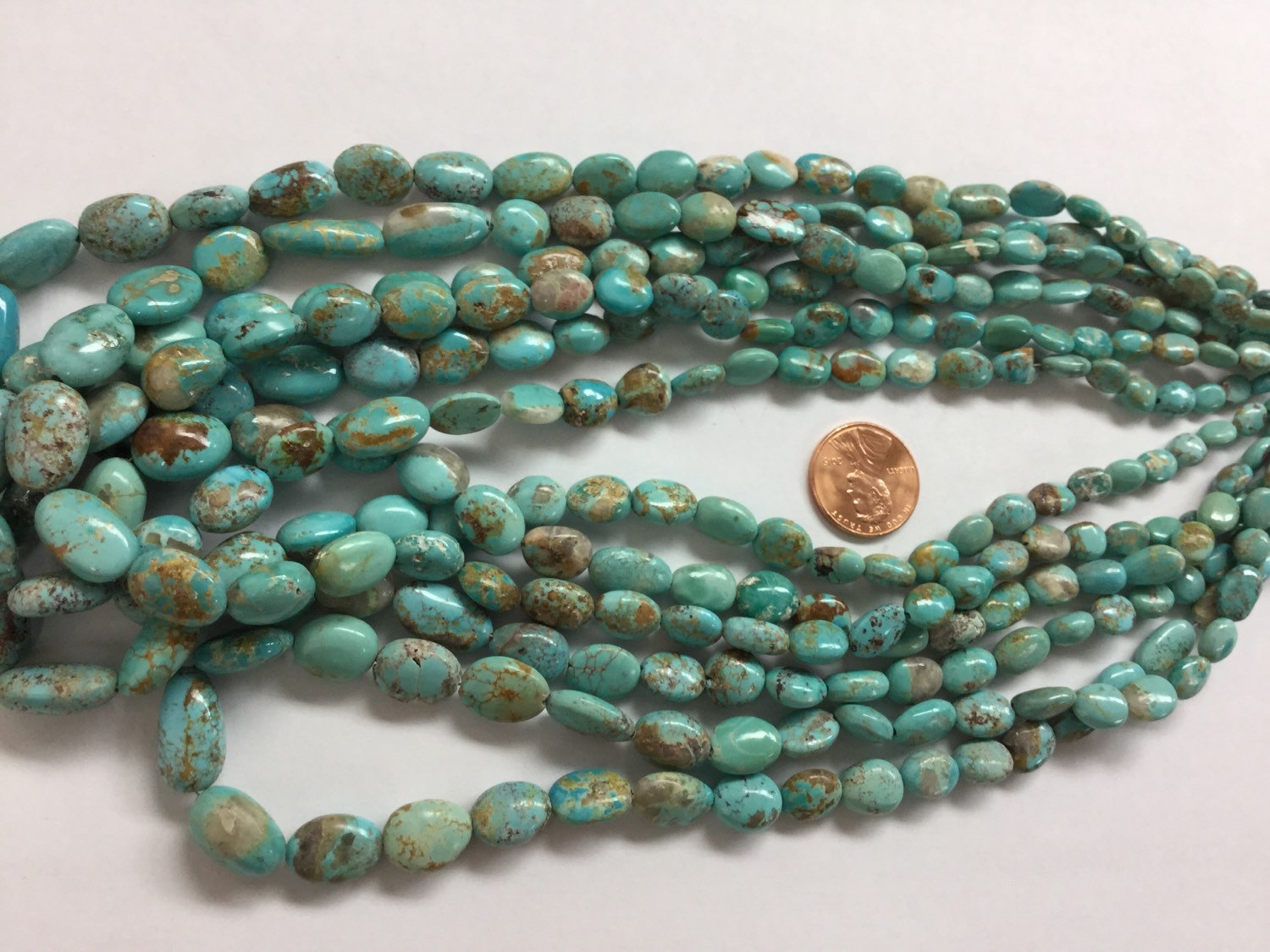 Arizona Sleeping Beauty Turquoise Oval Smooth