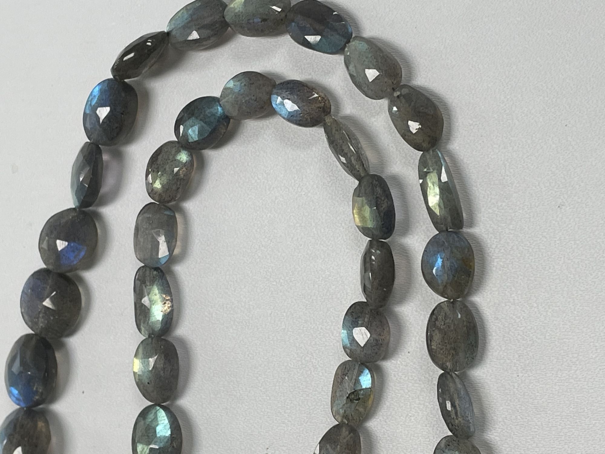 Labradorite Oval Faceted