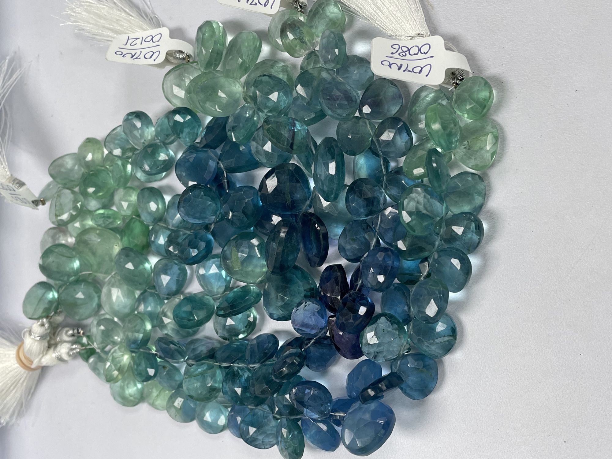 Fluorite Heart Faceted