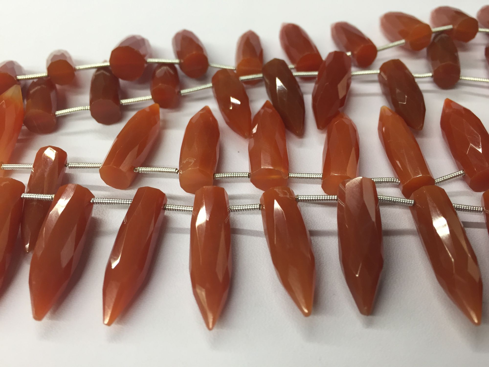 Carnelian Bullets Faceted