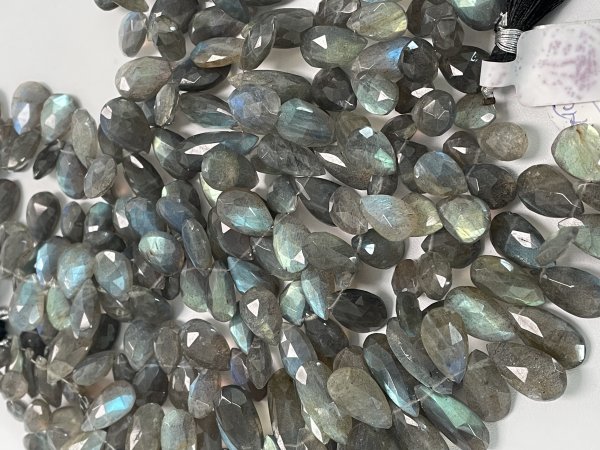 Labradorite Pear Faceted