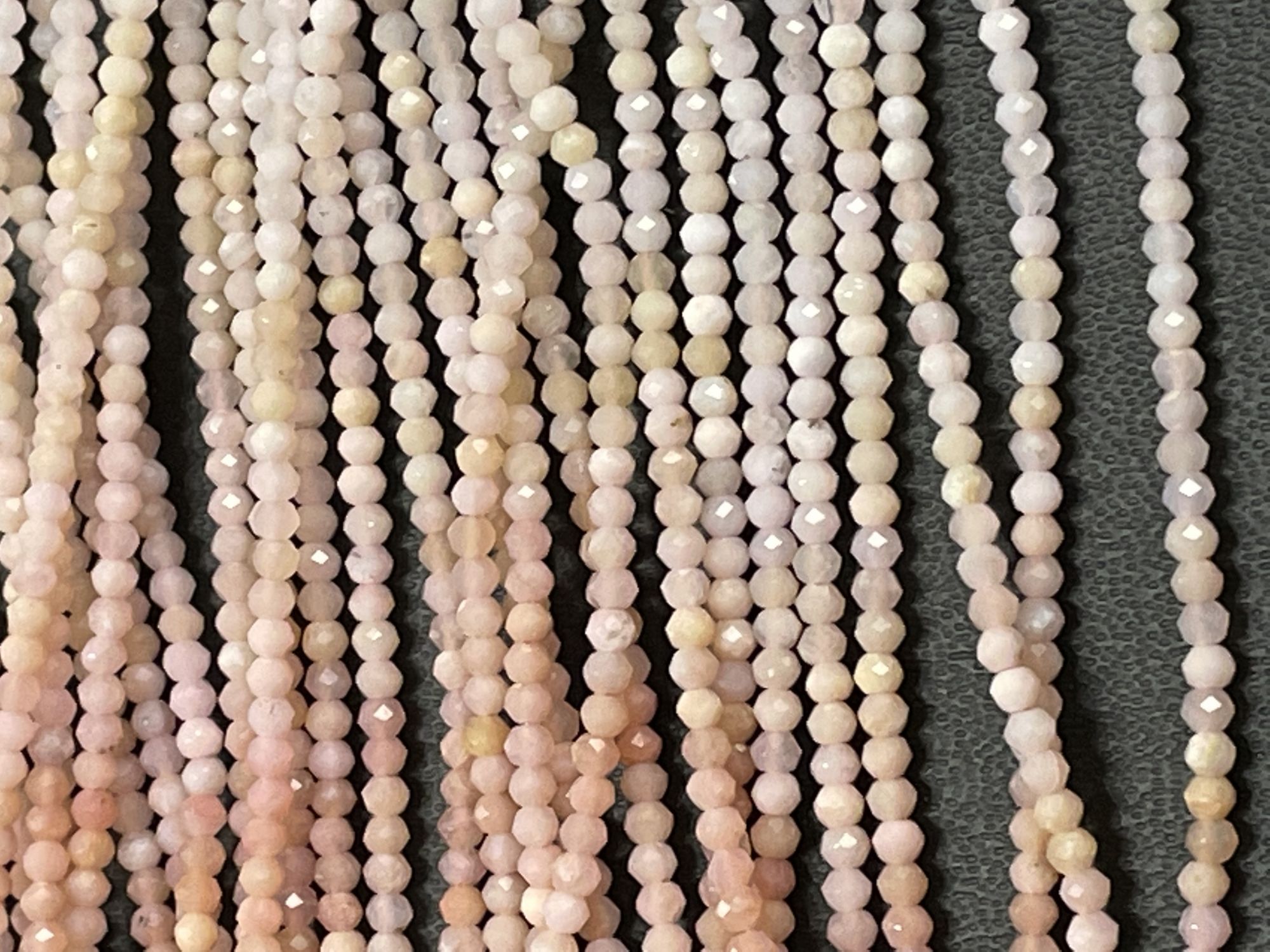 Shaded Opal Rondelle Faceted