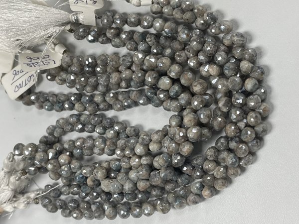 Coated Silverite Onion Faceted