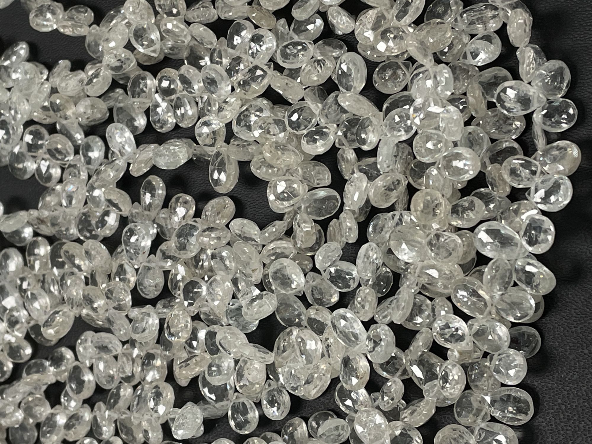 Zircon Pear Faceted