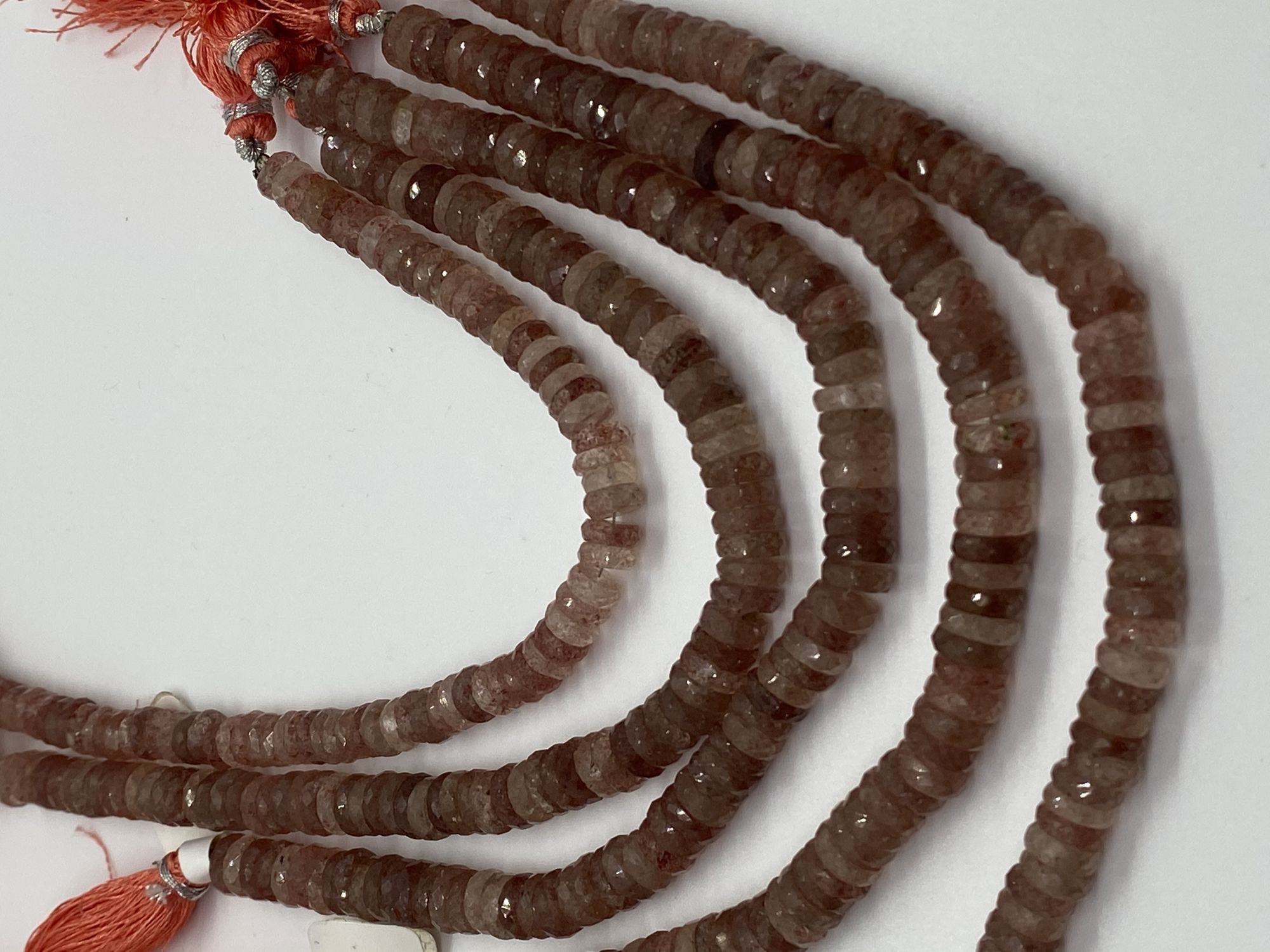 Strawberry Quartz Tires Faceted