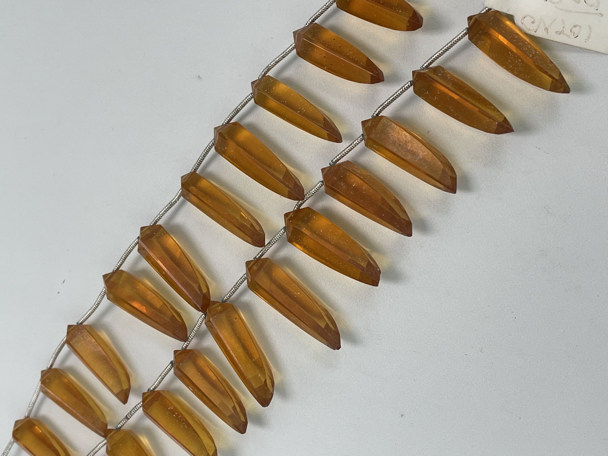 Citrine Hydro Quartz Okra Faceted