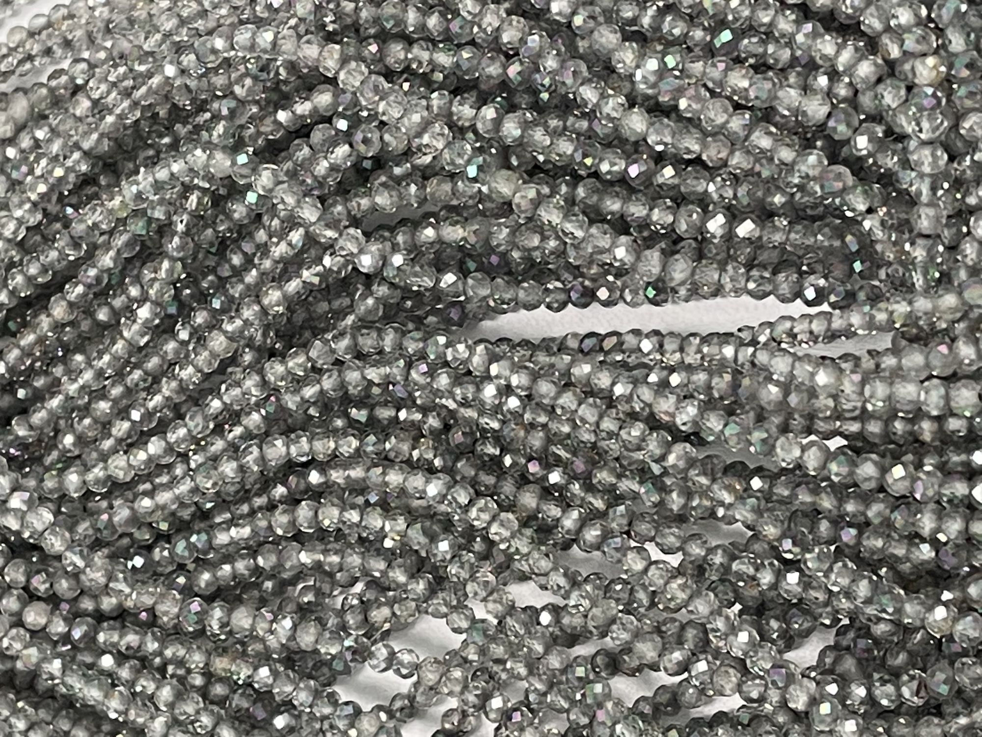 Mystic Topaz Rondelle Faceted