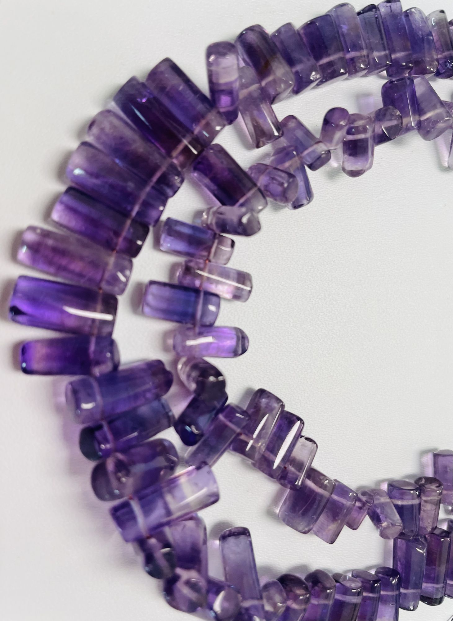 Purple Amethyst Tube Smooth