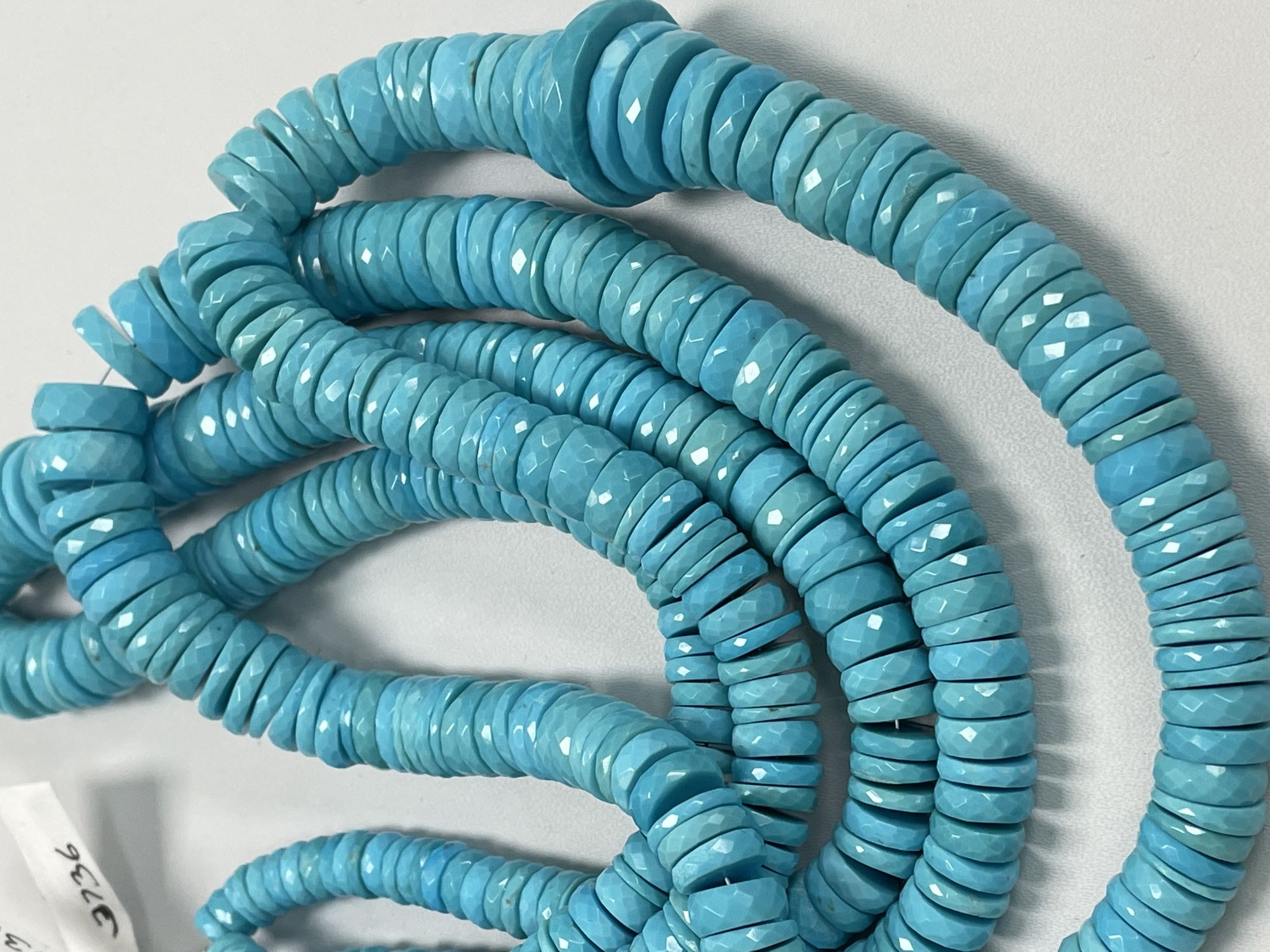 Turquoise Tire Faceted