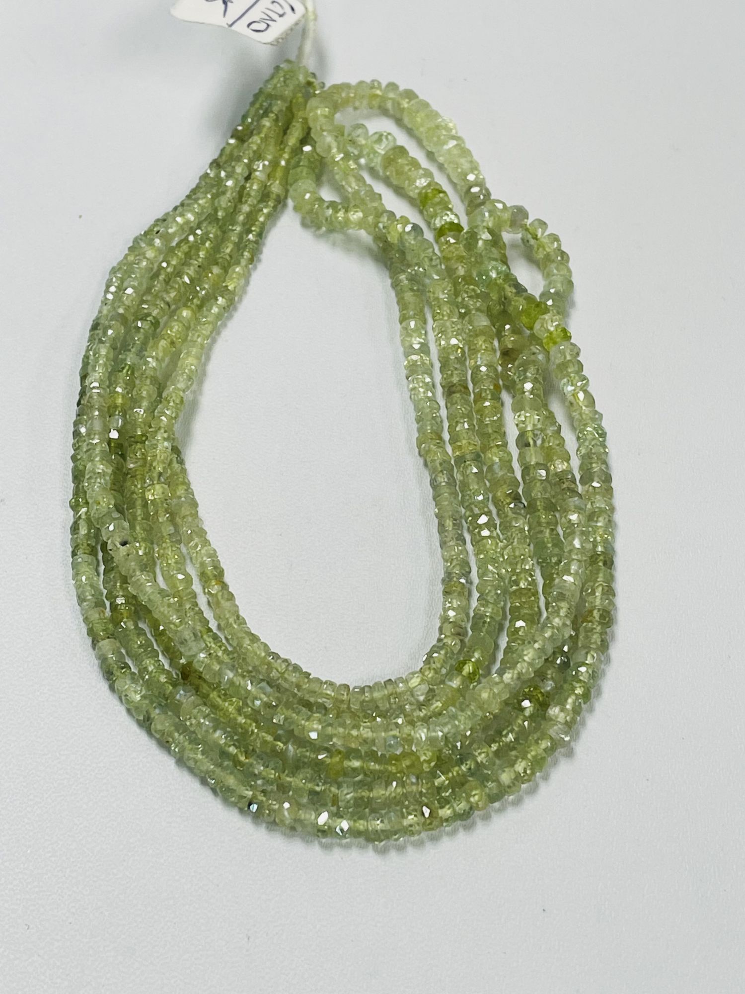 Chrysoberyl Rondelle Faceted