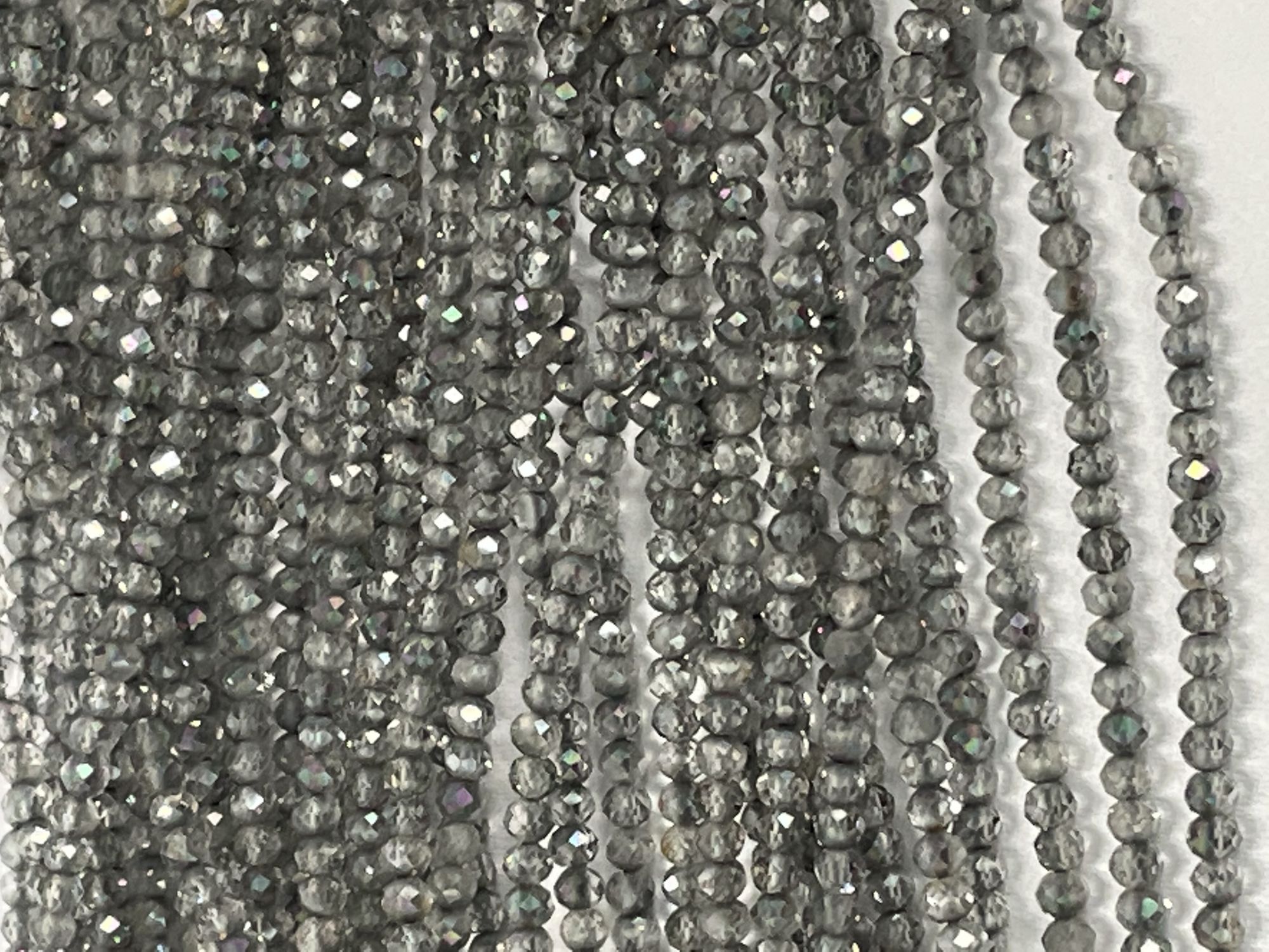 Mystic Topaz Rondelle Faceted