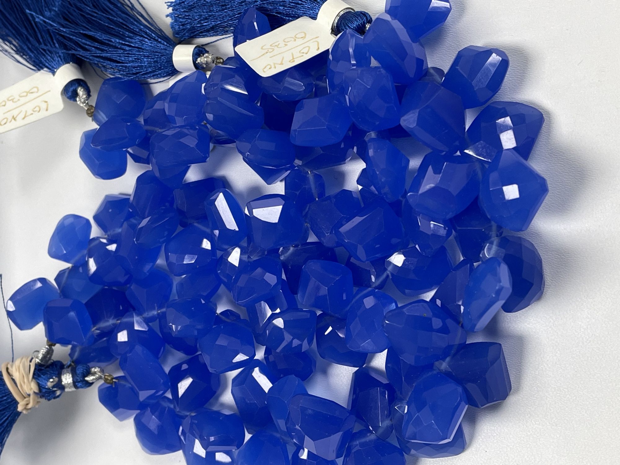 Blue Chalcedony Funky Cut Faceted