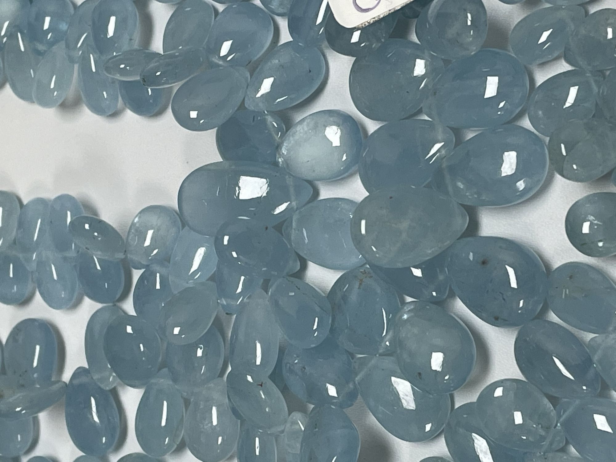 Aquamarine Pear Smooth