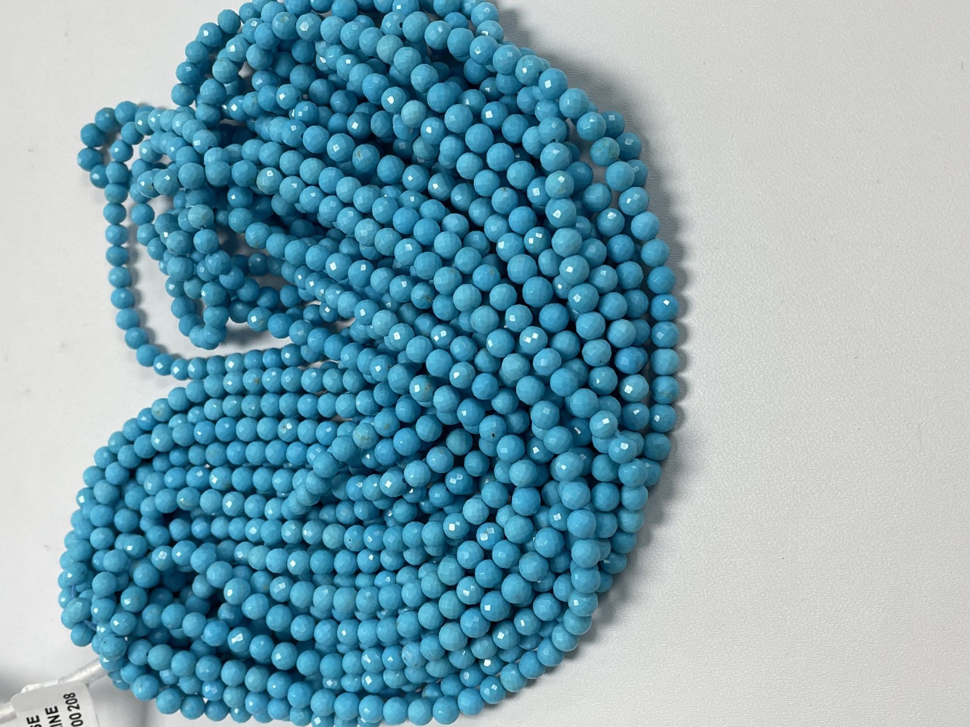 Turquoise Round Faceted