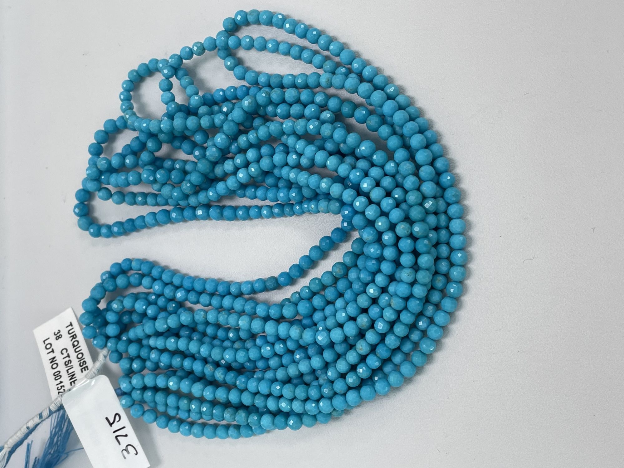 Turquoise Round Faceted