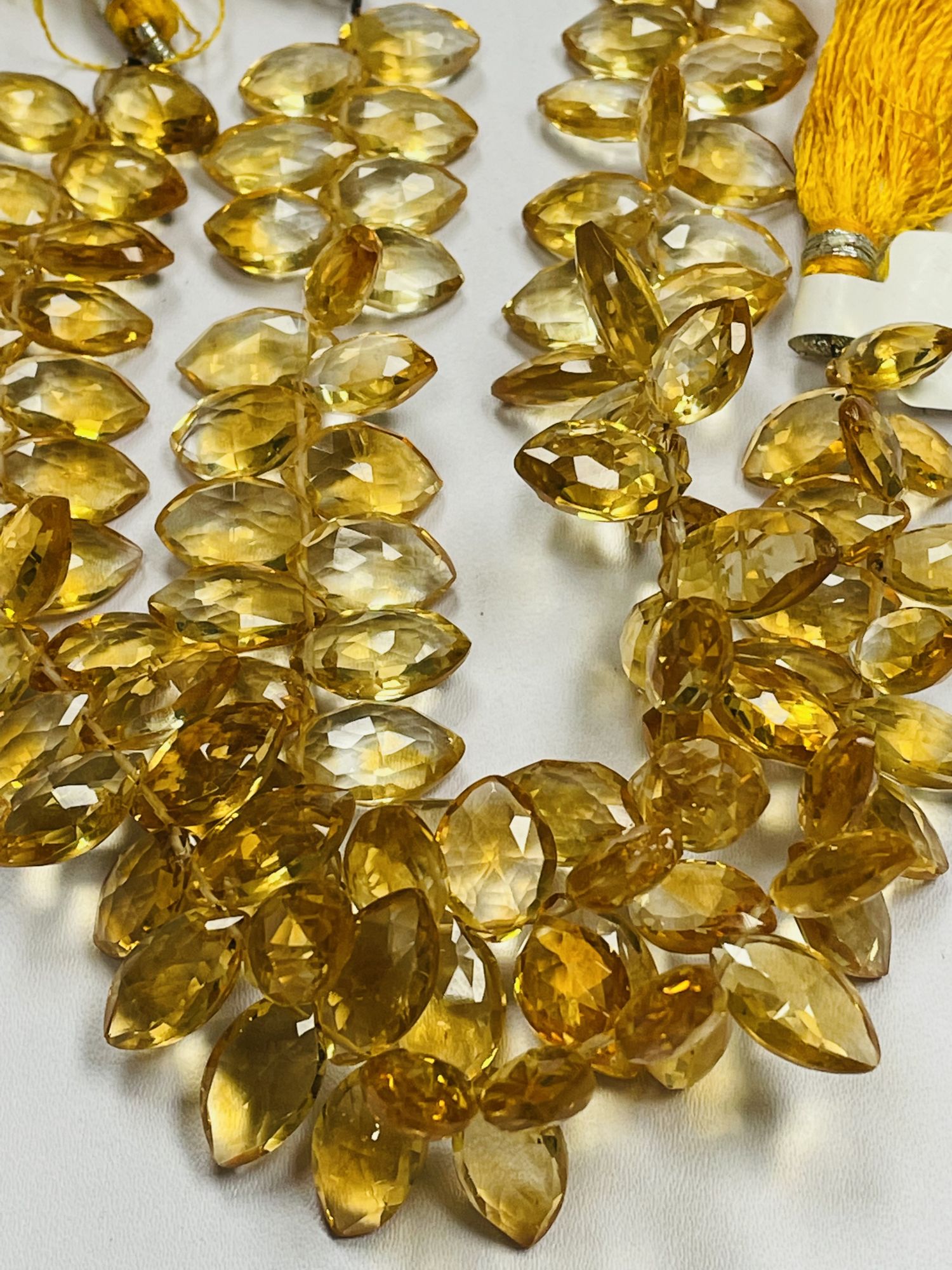Citrine Marquise Faceted