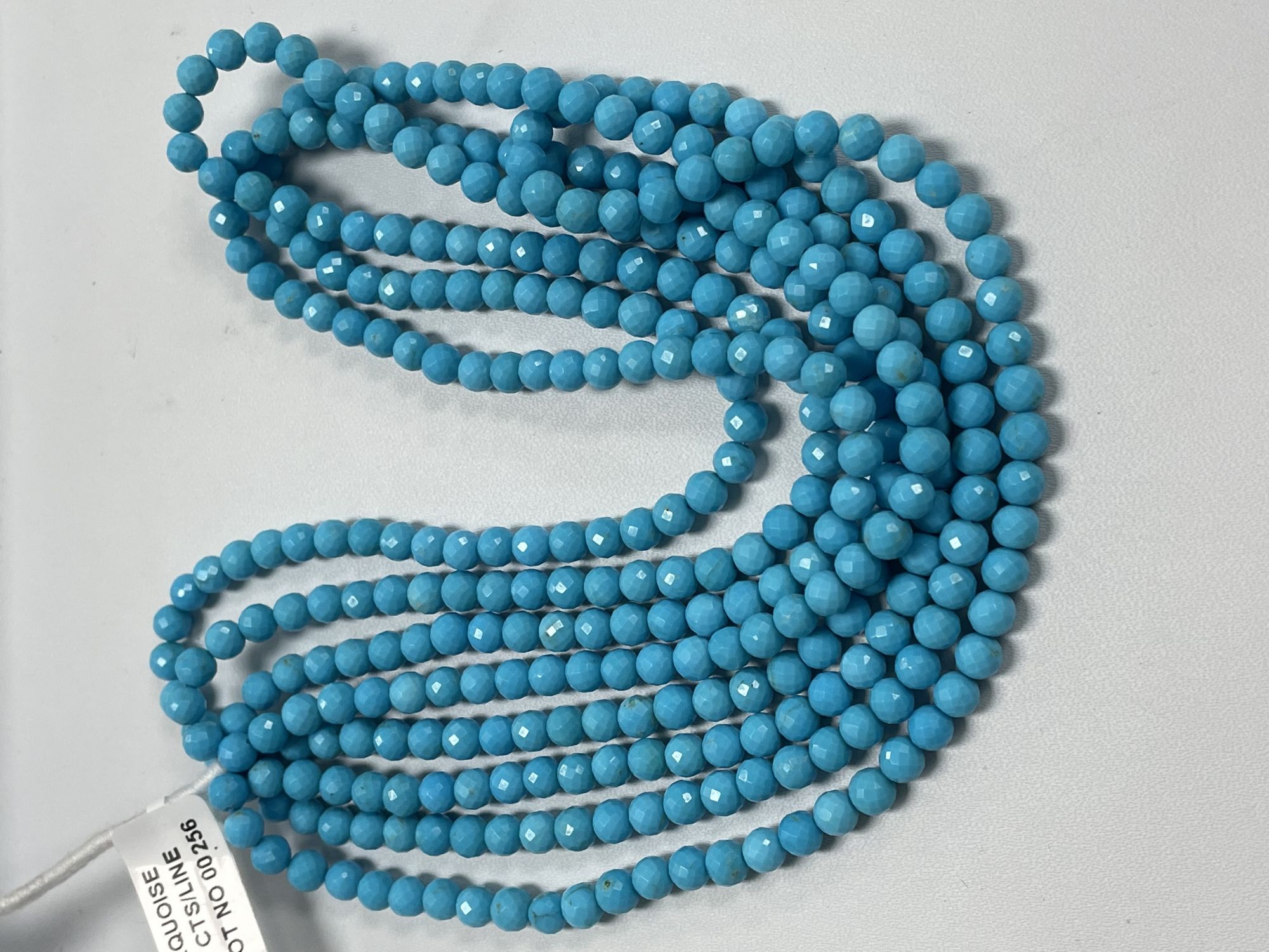 Turquoise Round Faceted